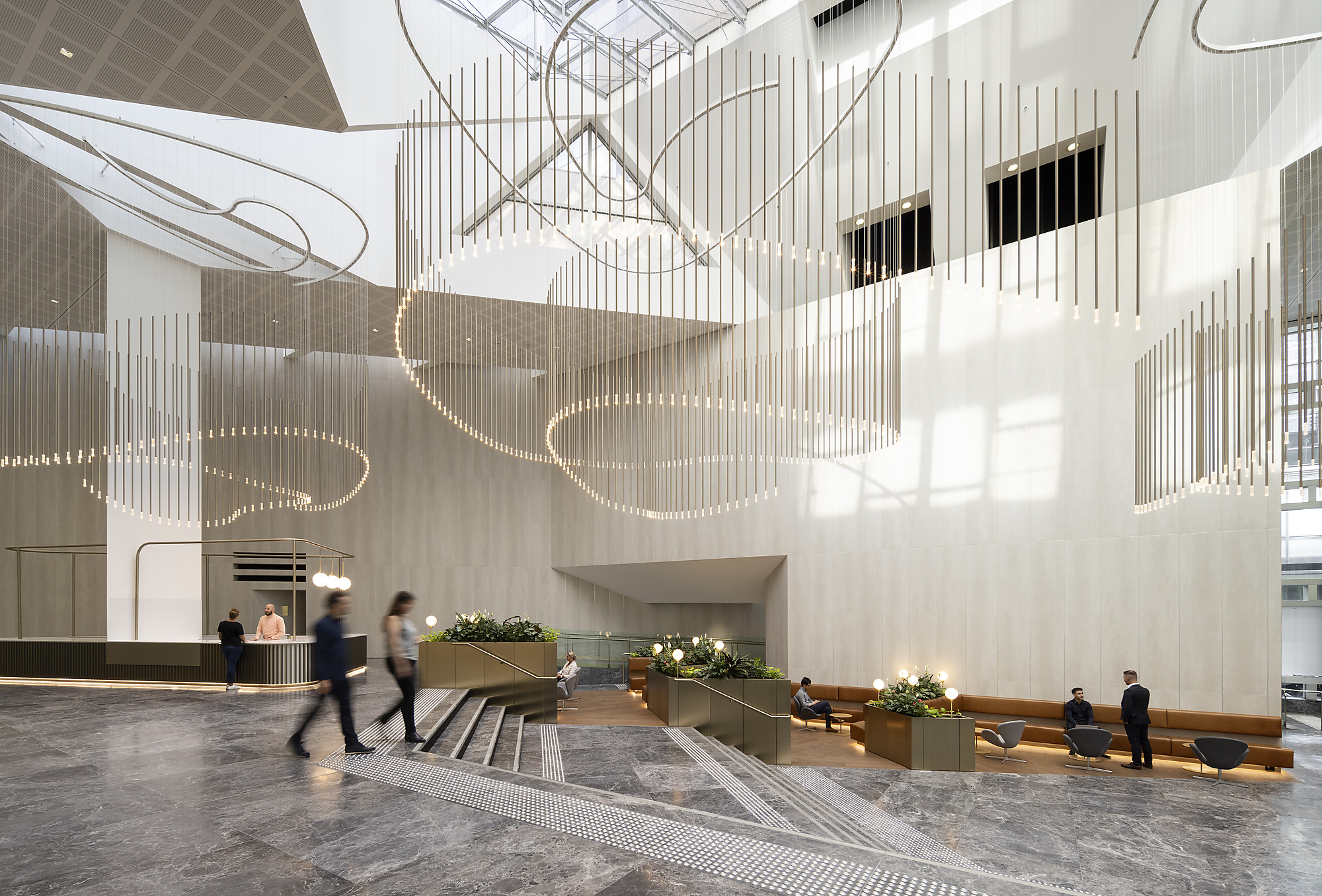 Interior photograph of 600 Bourke Street (Bourke Place) by Diane Snape Photography